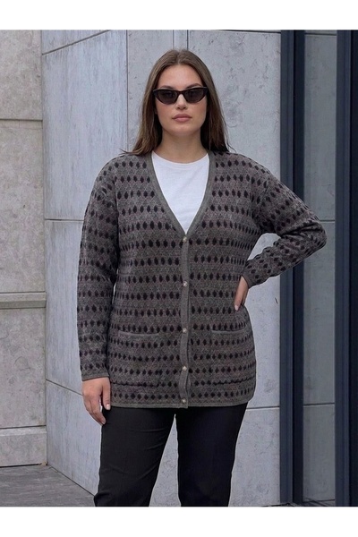onno style women سترة كلاسيكية ملونة بأزرار