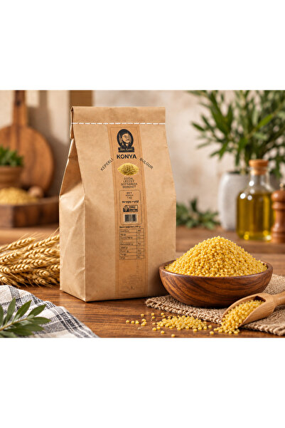Haci Kamil YERLİ BULGUR-KEPEKLİ-YÜKSEK LİF 1 KG