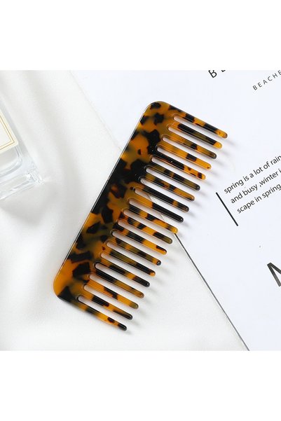 choice2 A Wide Teeth Acetate Hair Combs Anti-static Hair Comb Portable Makeup...