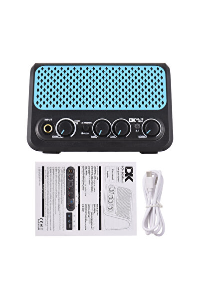 Choice light green DK 10W Small Electric Guitar Amp Clean Overdrive 2 Channel...