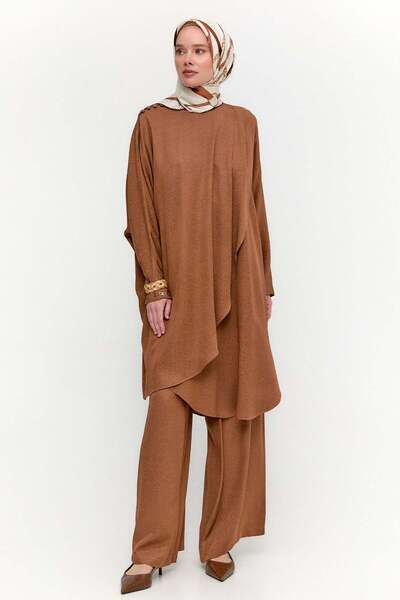 Setrms Dokulu Oversize İkili Takım