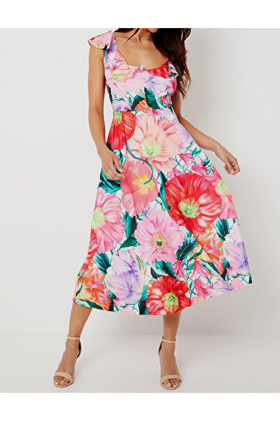 Evendi Rochie medie model PETITE, Floral