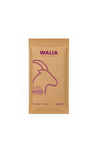 WALIA COFFEE ETHIOPIA Hand Salvador Filter Coffee 200 g