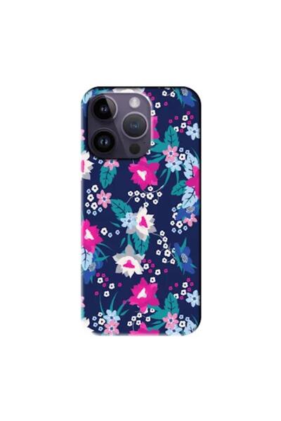 Zebana Apple iPhone 14 Pro Max Compatible Case Spring Flowers 3 Silicone Case...