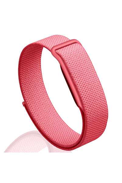 choice2 Berry color Sport Nylon Braided Watch Strap for Google Replacement St...