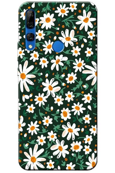 Zebana Huawei Y9 Prime 2019 Compatible Case Spring Flowers 4 Silicone Case (P...