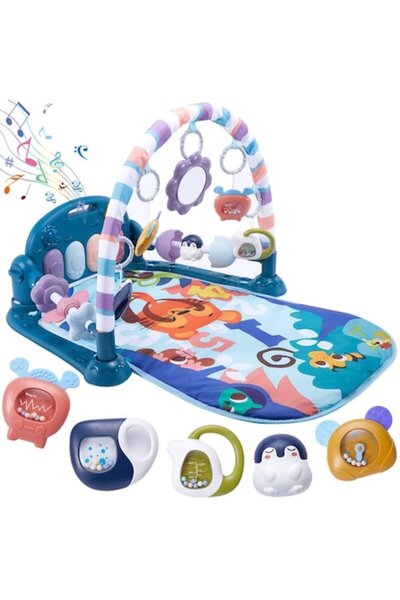 Smart Vibe Centru de activități, KinderVibe, cu pian detașabil, sunete și lum...