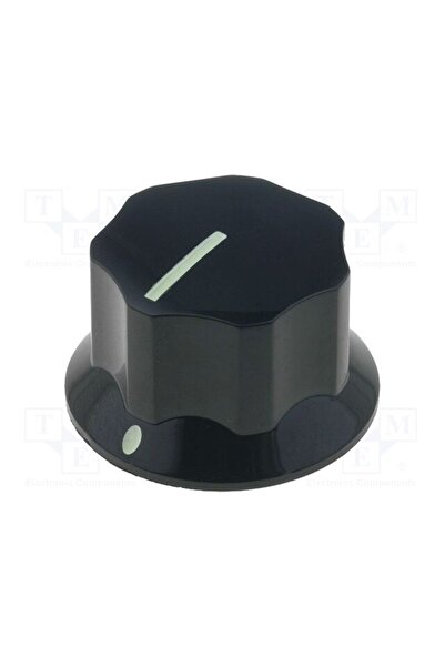 OEM Buton rotativ SR PASSIVES GF6M-25X15-C, cu indicator, bachelită, Øax 6mm,...