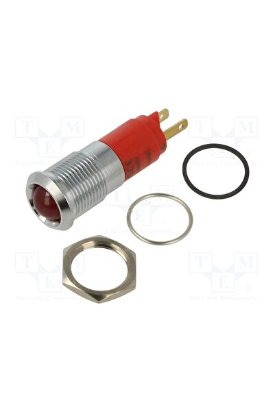 OEM Lampă de control LED SIGNAL-CONSTRUCT SWBU14024, concav, roşie, 24÷28VDC,...