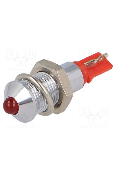 OEM Lampă de semnalizare LED SIGNAL-CONSTRUCT SMQD06004, convexă, roșie, 24÷2...