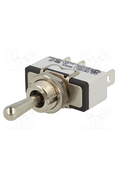 OEM Comutator basculant APEM 637H/2, Poz 3, SP3T, (ON)-OFF-(ON), 10A/250VAC, ...