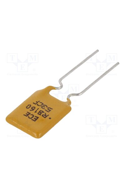 OEM Siguranţă polimerică PTC ECE RB160-30, THT, 1,6A, 8,9x15,2mm, 5,1mm, Pach...