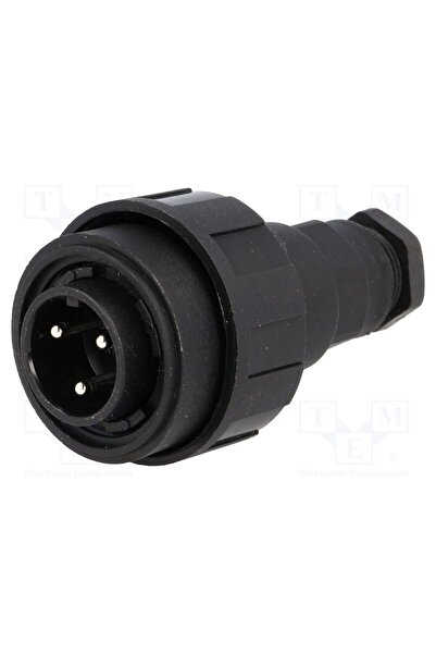 OEM Conector circular BULGIN PX0731/P, mufă, tată, PIN 3, 12A, 250V, IP68, UL...
