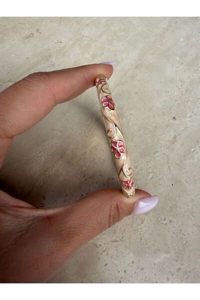 nesdesignn Pink Enamel Clamp