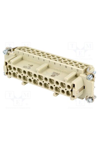 OEM Conector HDC HARTING 09330242701, inserturi de contact, mamă, 16A, 500V, ...