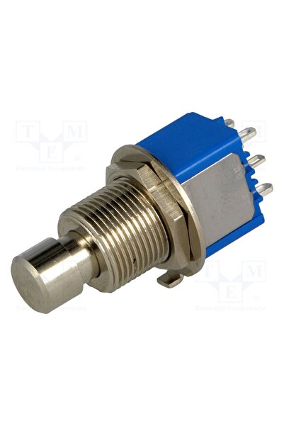 OEM Comutator acţionat prin apăsare APEM 8646A5X933, Poz 2, DPDT, 3A/250VAC, ...