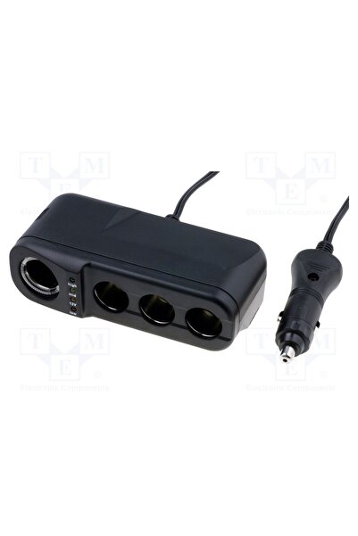 OEM Splitter brichetă auto SCI A13-75A36A-A3Z, soclu brichetă auto x4, Inom 1...