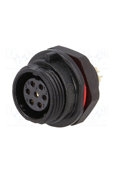 OEM Conector circular WEIPU SP1312/S7, soclu, mamă, PIN 7, IP68, SP13, 5A, 12...