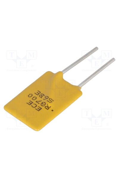 OEM Siguranţă polimerică PTC ECE RG700-16, THT, 7A, 5,1mm, Ø0,81x7,6mm, Pache...