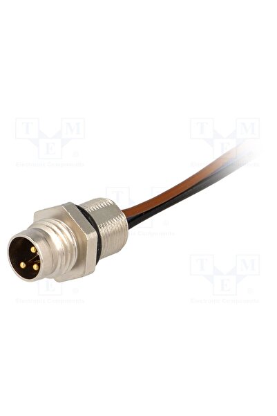 OEM Conector M8 HIRSCHMANN ELST3308RVFM, 0,5m, tată, PIN 3, 60V, IP67, E, cu ...