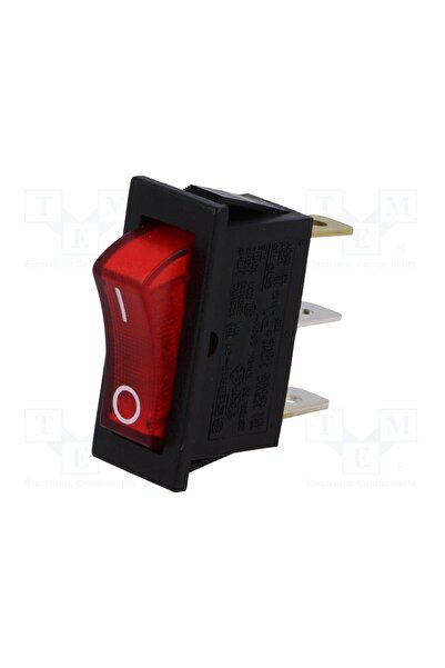 OEM Comutator basculant SCI RS1391BBR2N2, SPST, Poz 2, ON-OFF, 10A/250VAC, ro...