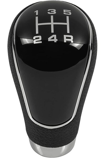 FVR Mitsubishi l200 gear shift knob 5 speed 2007-2015 black schematic
