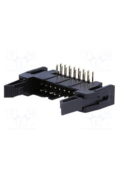 OEM Conector IDC CONNFLY AWP-16K, soclu, tată, PIN 16, în unghi 90°, THT, 2,5...