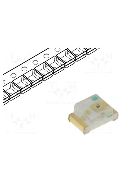OEM LED KINGBRIGHT ELECTRONIC KP-2012SGC, verde, SMD, 0805, 4÷15mcd, 2,2÷2,5V...