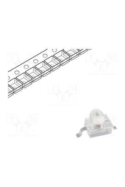 OEM LED KINGBRIGHT ELECTRONIC KM2520SGC03, verde, SMD, Gull wing, 40÷100mcd, ...