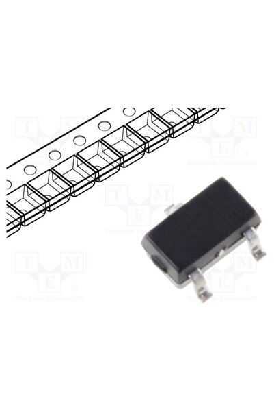 OEM Tranzistor NPN NEXPERIA BC846BW.115, bipolar, 65V, 0,1A, 200mW, SC70, SOT323
