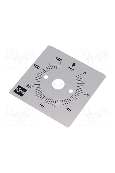 OEM Scară pentru releu de timp FAUCIGNY INSTRUMENTS S2H, Gamă valori 0÷120min