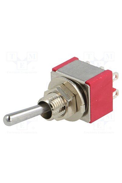OEM Comutator basculant IC SWITCHES IC2101T1B1M1QE, Poz 2, DPDT, ON-ON, 5A/12...