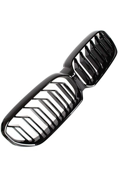 M MODECAR BMW 5 G30 G31 LCI 2020- grilă far (tip rinichi) NEGRU LUCIOS CU BAR...
