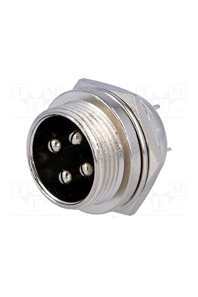 OEM Conector pentru microfoane CLIFF FC684204, soclu, tată, PIN 4, GX16