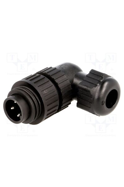 OEM Conector circular HIRSCHMANN CA3WLS, mufă, tată, IP67, PIN 4(3+1), 3+PE, ...