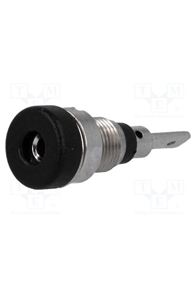 OEM Conector de laborator banană 2mm AXIOMET BS-102L-B, soclu, 10A, 23mm, nea...