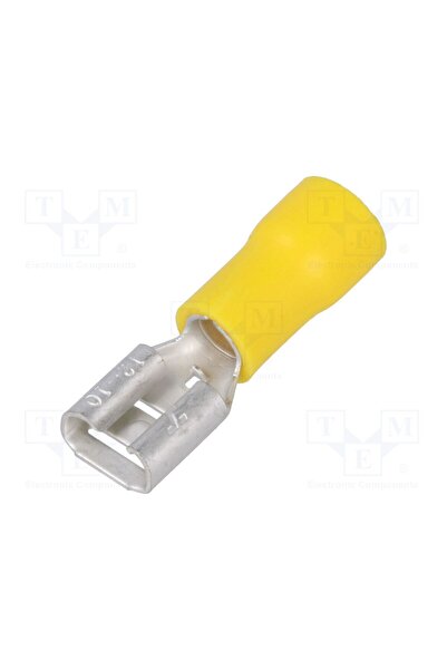 OEM Terminal plat NINIGI ST-005/Y, 6,3mm, 0,8mm, mamă, 4÷6mm2, crimpat, pe ca...
