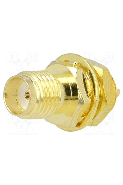 OEM Conector SMA YIZN SMA-03, soclu, mamă, drept, lipire