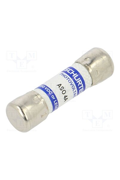 OEM Siguranţă SCHURTER 0090.0004, ceramică,cilindrică,industrial, 4A, 1kVDC