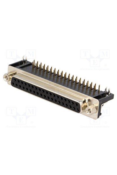 OEM Conector D-Sub CONNFLY DHP9-37F, PIN 37, soclu, mamă, în unghi 90°, THT, ...