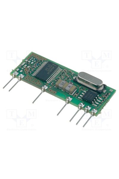 OEM Modul RF AUREL RX-4MM3/F, receptor AM, AM, ASK, 433,92MHz, -114dBm, 3VDC,...
