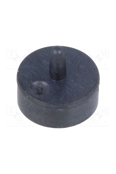 OEM Tastă MEC 3EL9.5, 9,5mm, rotund, neagră