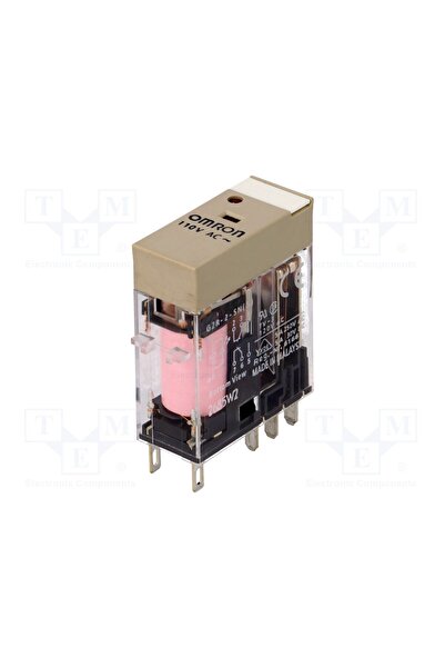 OEM Releu electromagnetic OMRON G2R-2-SN-110AC, Ubobină 110VAC, DPDT, Icontac...