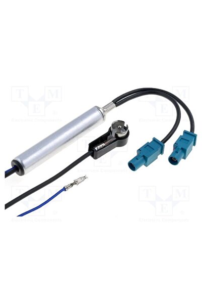 OEM Cablu 4CARMEDIA ZRS-SA2F-ISO, Fakra mufă x2,ISO mufă în unghi, în unghi,d...