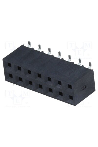 OEM Conector şiruri pini NINIGI ZL264-14DG, soclu, mamă, PIN 14, SMT, vertica...
