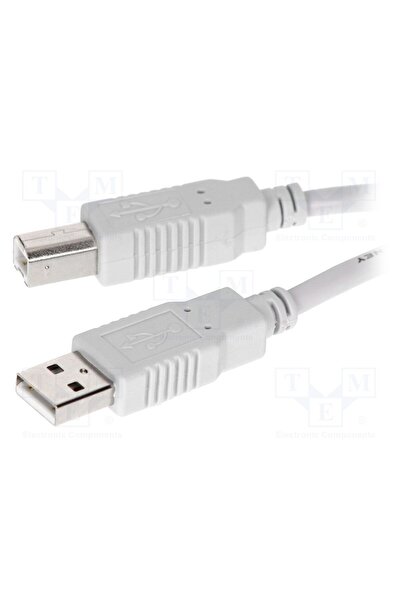 OEM Cablu BQ CABLE CAB-USBAB/1.0, USB 2.0, USB A mufă,USB B mufă, 1m, gri, Cu...