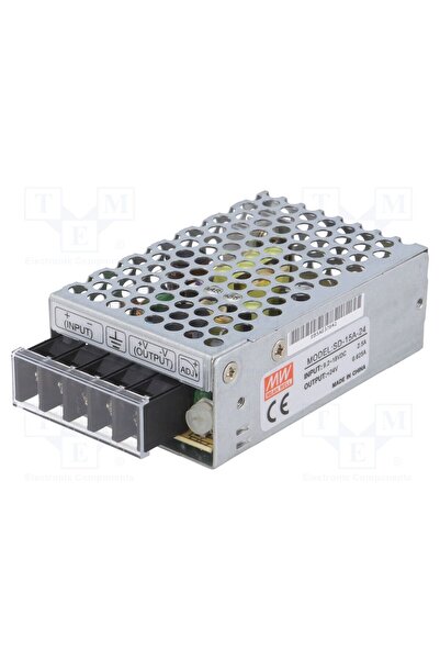 OEM Convertor DC/DC MEAN WELL SD-15A-24, 15W, Intrare 9,2÷18VDC, Ieșire 24VDC...