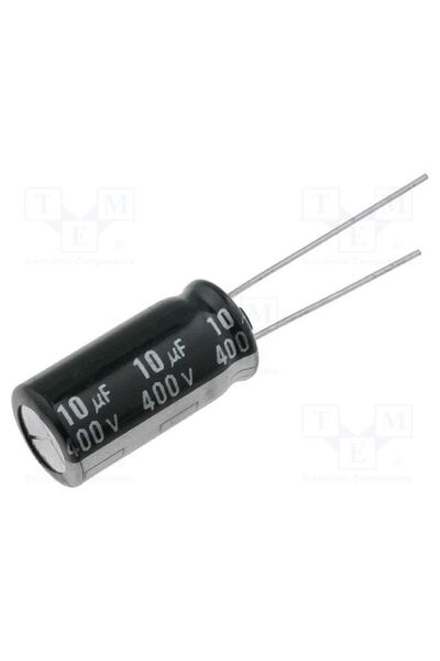 OEM Condensator electrolitic PANASONIC ECA2GHG100, 10uF, 400VDC