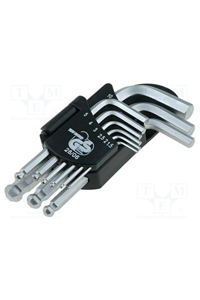 OEM Set Cheie imbus-kit NEWBRAND NB-HEXKEY9M, oţel crom-vanadium