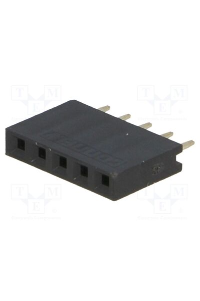 OEM Conector şiruri pini CONNFLY ZL262-5SG, soclu, mamă, PIN 5, THT, drept, 3...